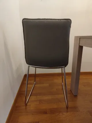 Sillas polipiel salón comedor (4 sillas)