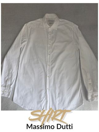 Camisa Massimo Dutti Blanca