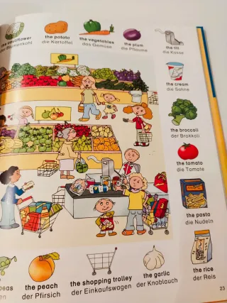 Libro aprender alemán para niños