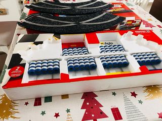 Scalextric Cambio de Carril en Curva