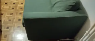 Sofá verde 200x90cm