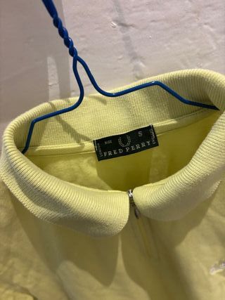 Polo Fred Perry Amarillo Mujer