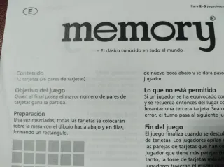 Juego Memory Naturaleza - NO con InPost