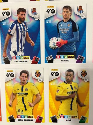 Lote 20 Cartas Adrenalyn 2025-2026