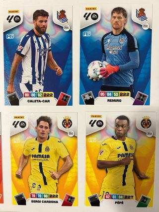 Lote 20 Cartas Adrenalyn 2025-2026