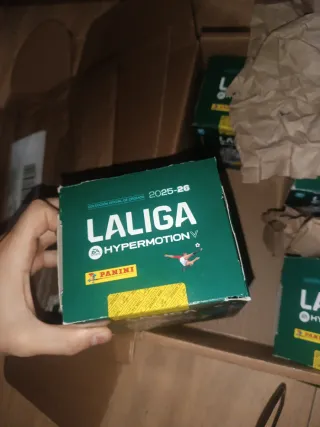 Caja Panini LaLiga Hypermotion 25-26 Sellada