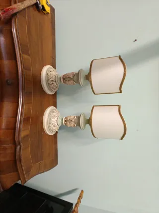 Coppia Lampade da Tavolo Eleganti