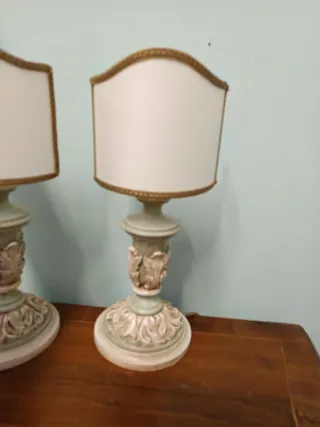 Coppia Lampade da Tavolo Eleganti