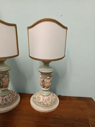 Coppia Lampade da Tavolo Eleganti