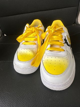 Nike Air Force Bianche e Gialle