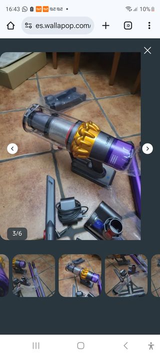 DYSON V15 Y MAS MODELOS DE EXPOSICIONES EN PERFIL