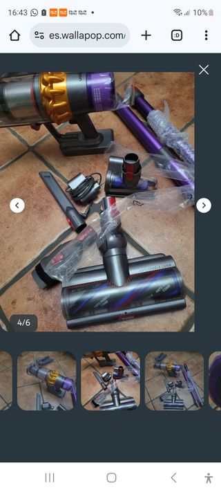 DYSON V15 Y MAS MODELOS DE EXPOSICIONES EN PERFIL