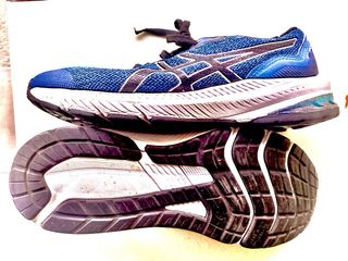 Scarpe Asics Blu/Bianco numero 39 usate running