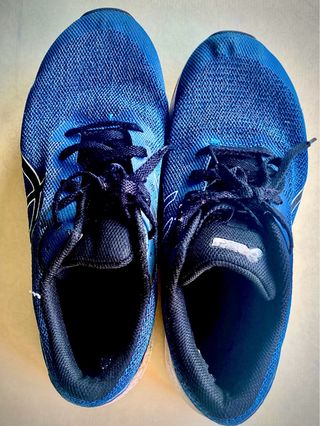 Scarpe Asics Blu/Bianco numero 39 usate running