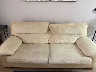 ¡URGENTE! Sofá 3 plazas + fundas