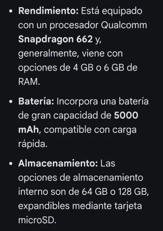 Telefono Motorola G30 Viola