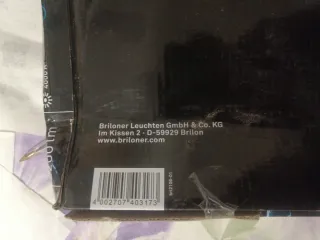 Lote 2 Lámpara LED Briloner