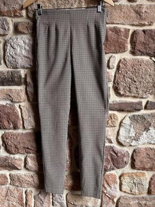 Pantalones Leggings Zara pata de gallo - Talla S