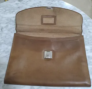 Cartera Loewe Marrón Piel