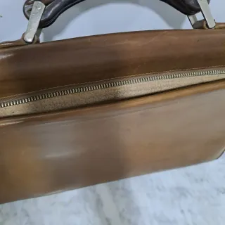 Cartera Loewe Marrón Piel