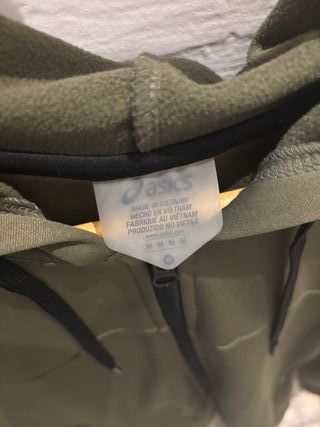 Sudadera Asics con cremallera hombre