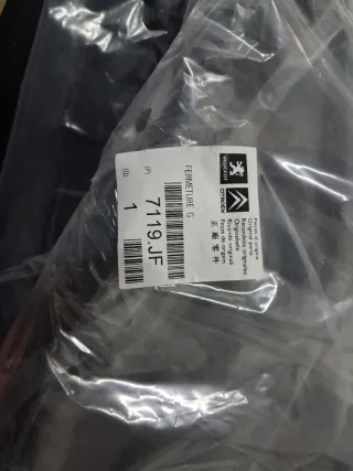 Moldura Paragolpes Peugeot 96746751XT