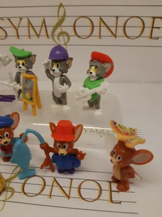 Figuras Tom y Jerry Kinder Sorpresa