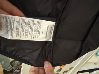 Abrigo Emporio Armani Negro