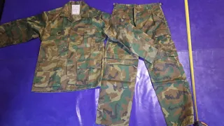 Antiguo traje Infantería Marina