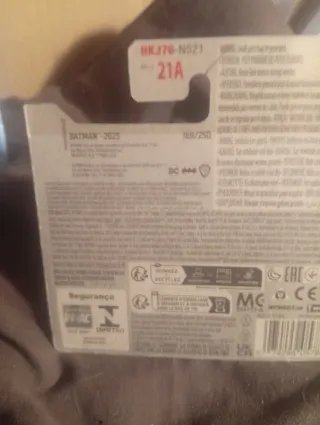 Coche Hot Wheels Batman Dorado