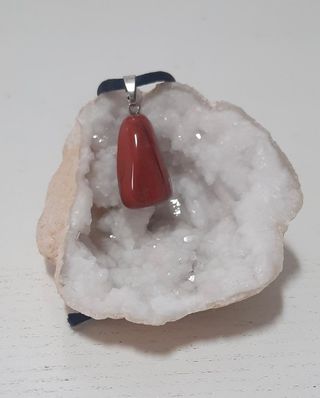 Colgante Jaspe Rojo