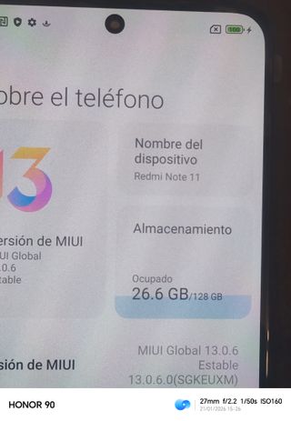 REDMI NOTE 11 PLACA BASE