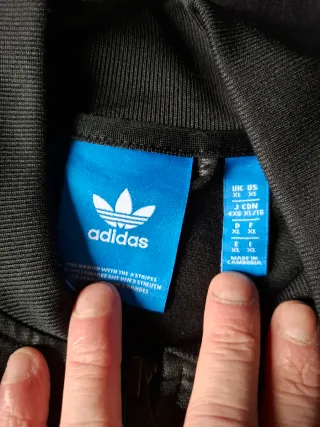 Felpa Adidas Shiny Nera XL