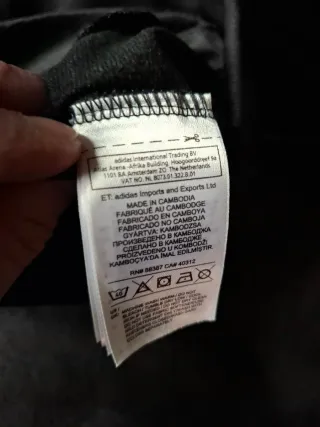 Felpa Adidas Shiny Nera XL