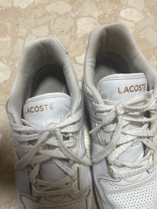 Zapatillas Lacoste Blancas Originales