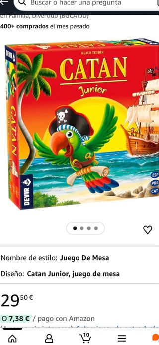 JOC DE TAULA / JUEGO DE MESA CATAN