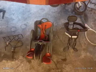Lote Silletas Bicicleta para llevar al niños..