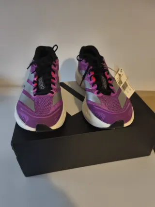 Adidas Adizero Boston 13 Talla 42 Morado Plata