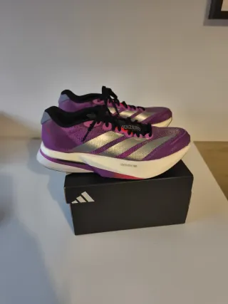 Adidas Adizero Boston 13 Talla 42 Morado Plata