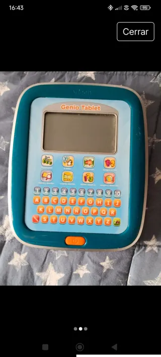 Tablet Infantil VTech Genio Tablet Azul/Naranja