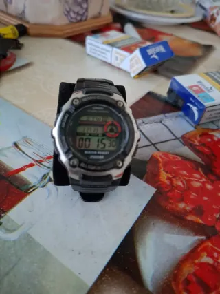 Orologio Casio Nero/Argento