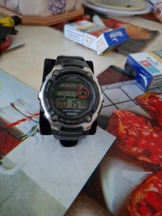 Orologio Casio Nero/Argento