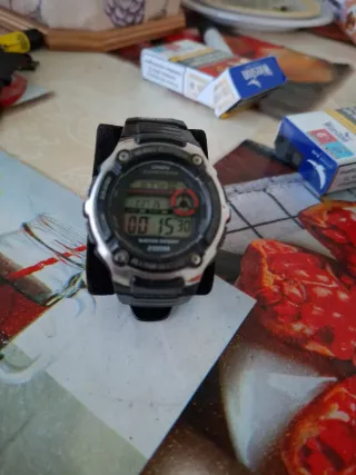 Orologio Casio Nero/Argento