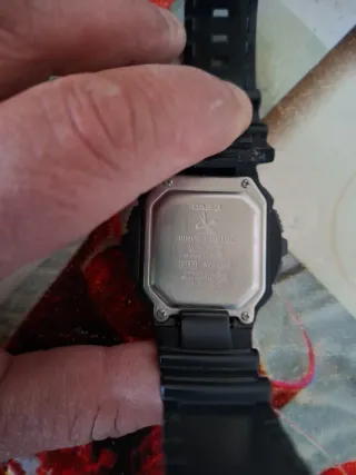 Orologio Casio Nero/Argento