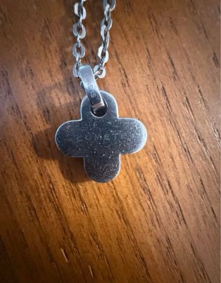 Collana Comete Uomo Acciaio e Diamante