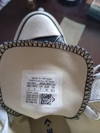 Botas Converse Talla 40