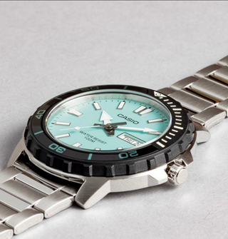 Orologio Casio Blu/Argento