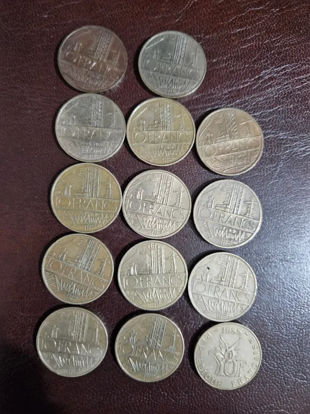 Lote 14 de monedas antiguas