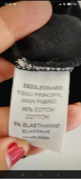 Camiseta Rouje Negra Encaje