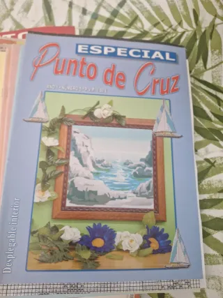 Lote revistas punto de cruz
